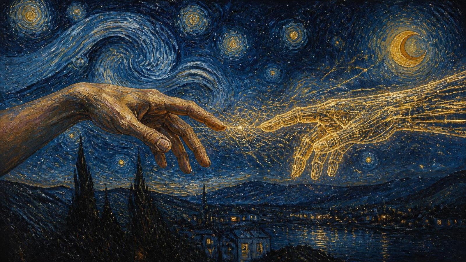 Painting for AI & Humanity